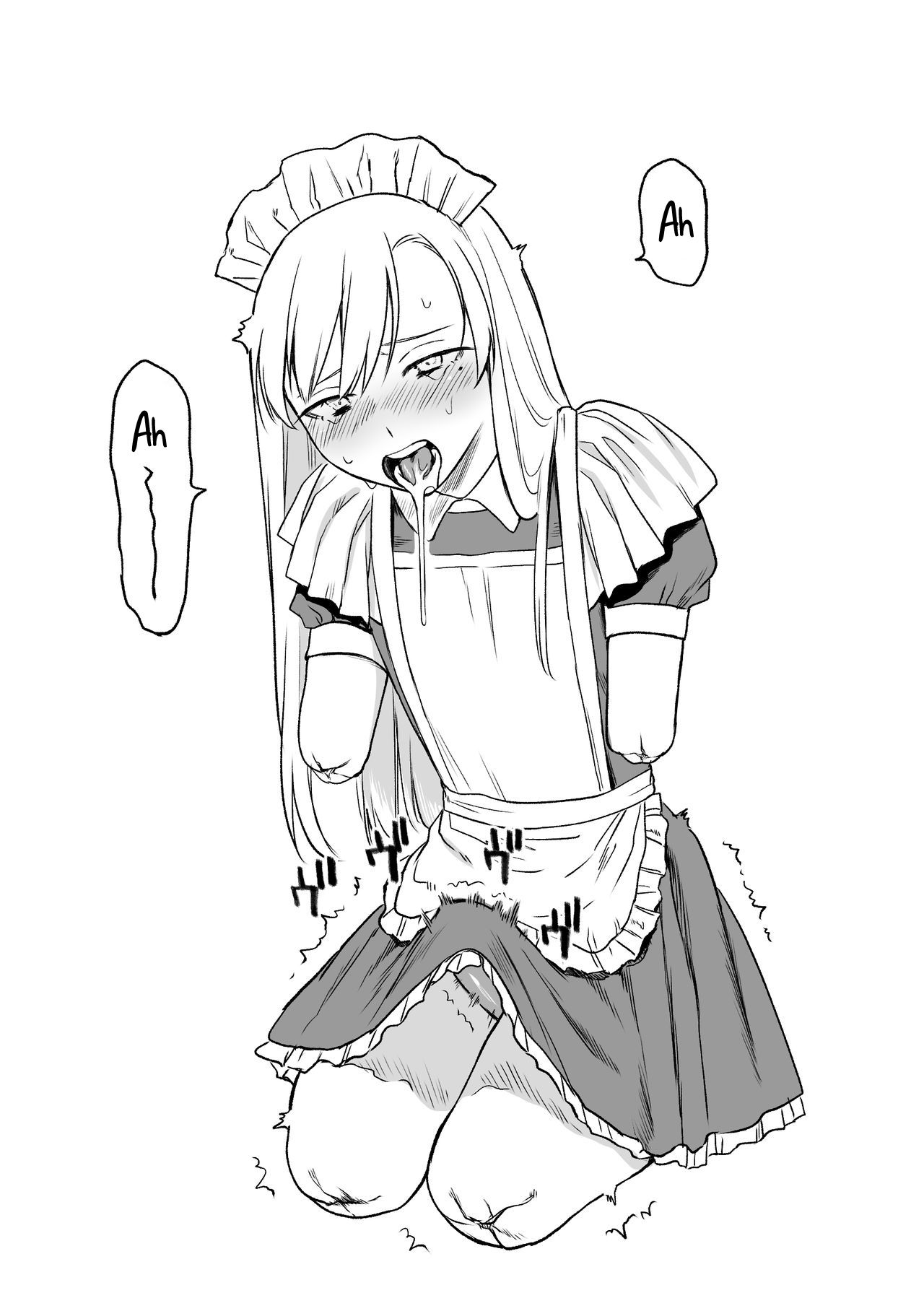 Đọc truyện hentai Hầu gái Rui khiếm khuyết - Oneshot