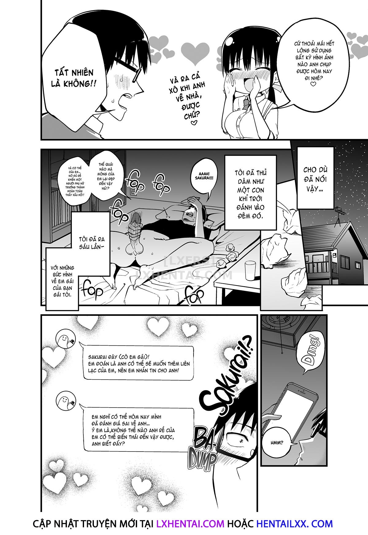 Đọc truyện hentai Sakurai:02 - My Girlfriend's Little Sister is a Hot Devil - Oneshot