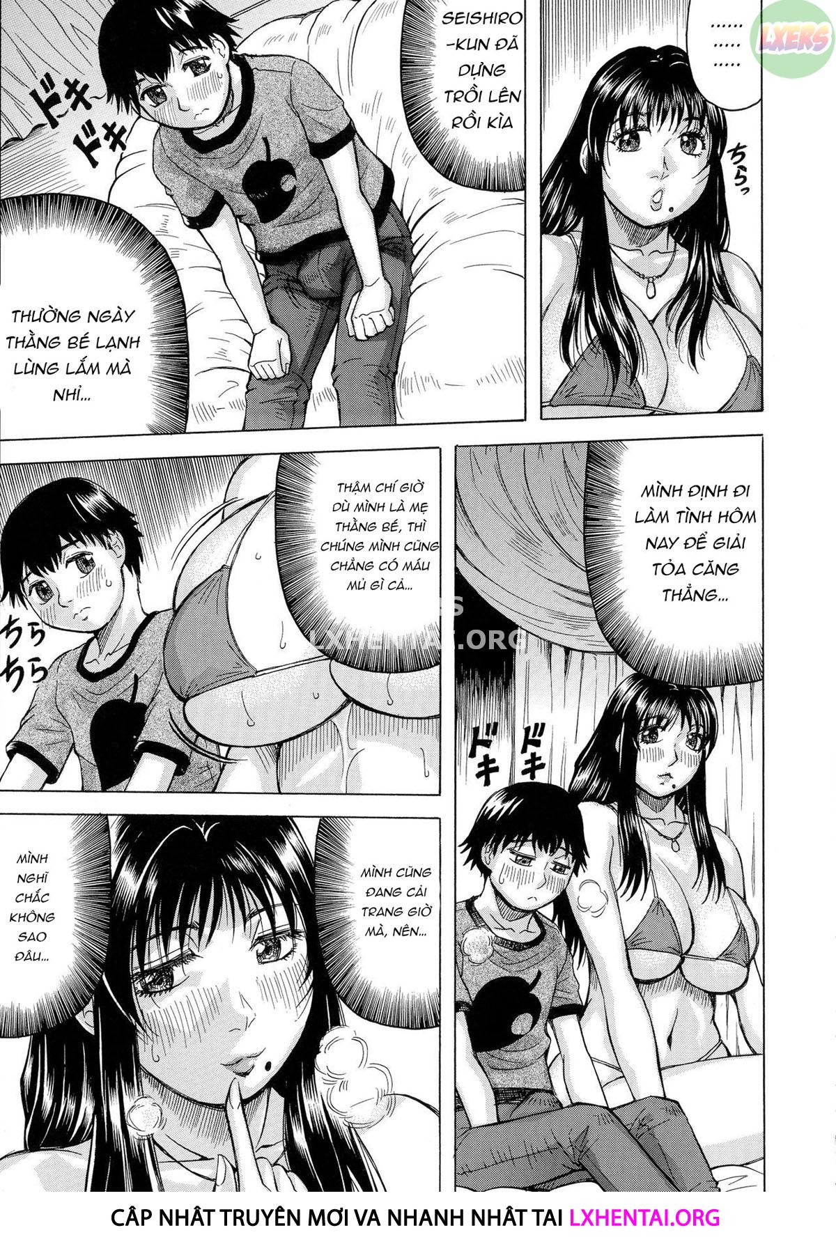 Đọc truyện hentai Boku No Namahame Mama - Chap 1