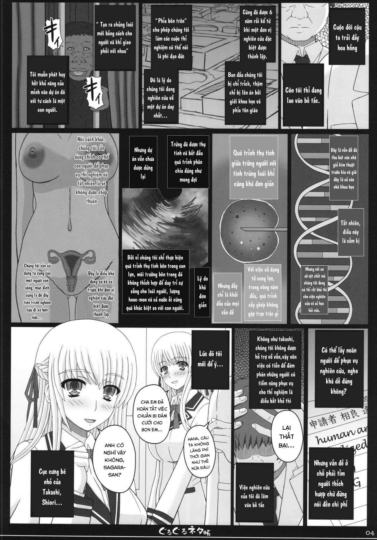 Đọc truyện hentai Shiawase no Katachi no Guruguru Netachou 83R + Paper - Oneshot.