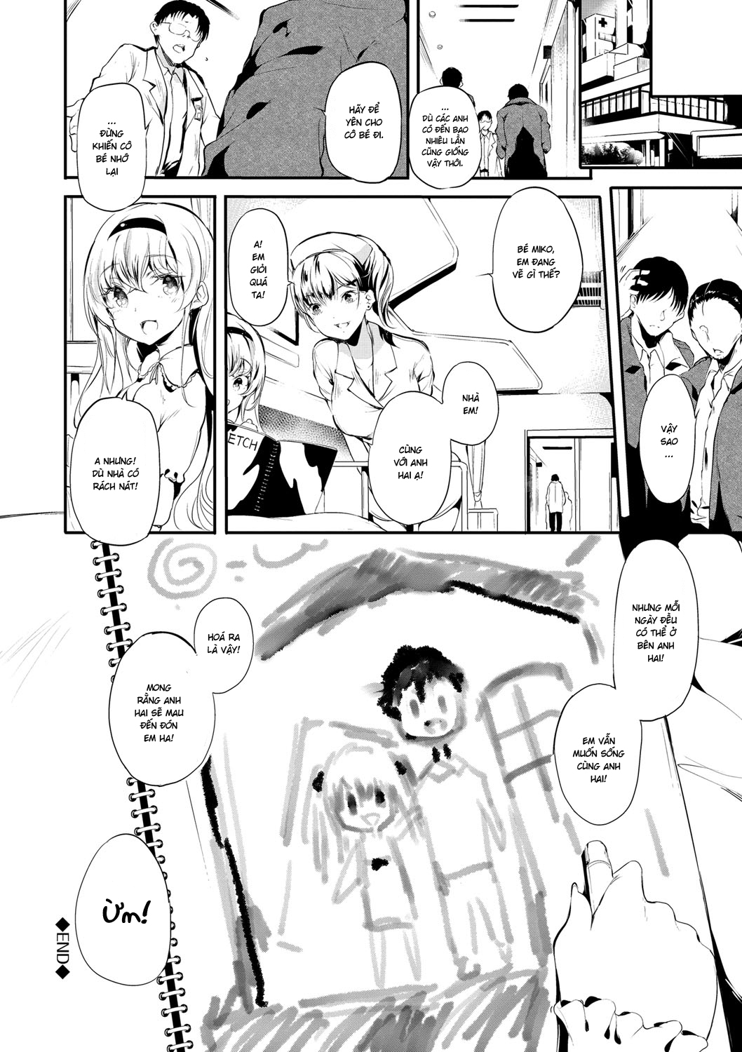 Đọc truyện hentai Abaraya no Onnanoko-tachi - Oneshot - Có che