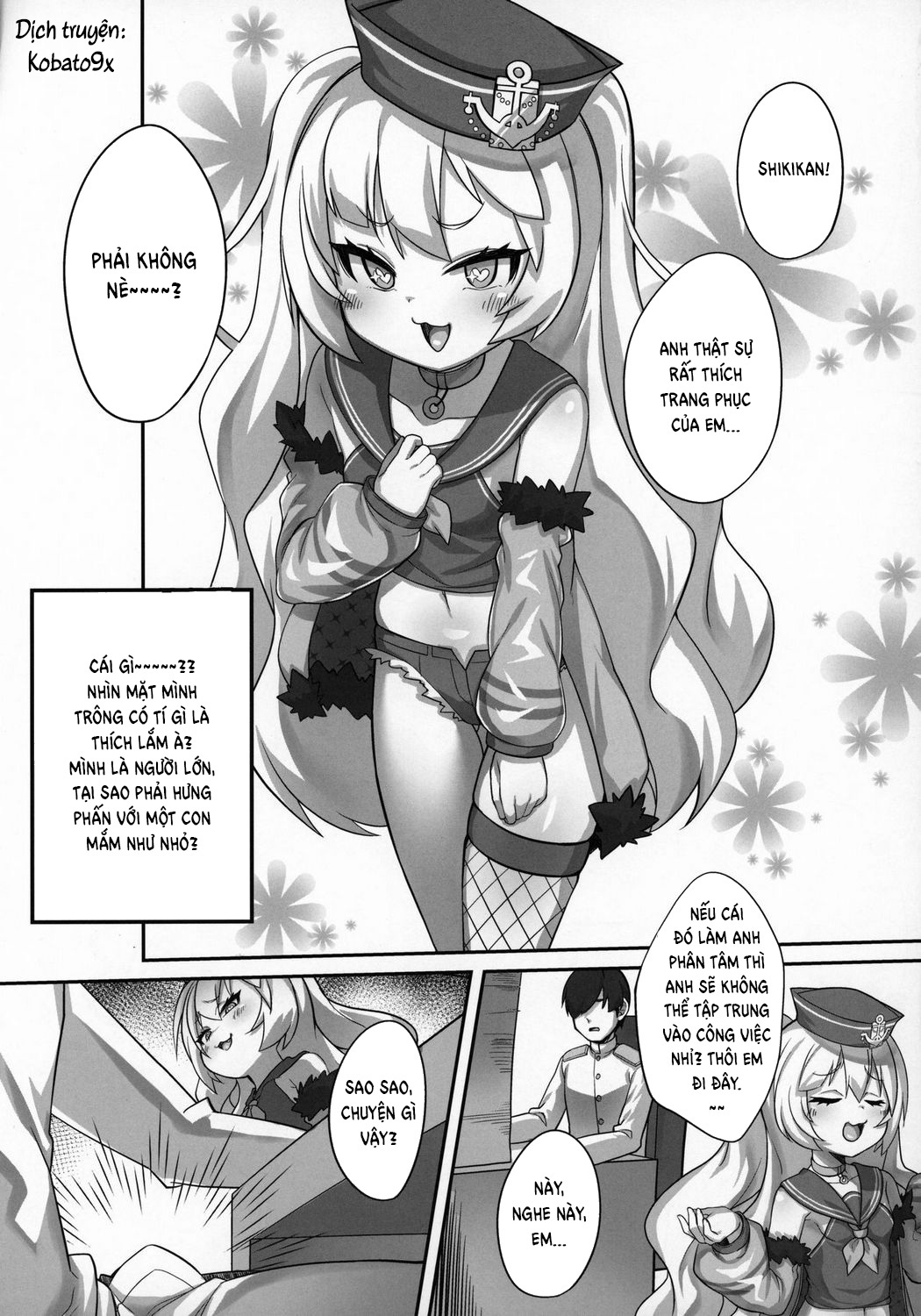 Đọc truyện hentai Chinpo no Osewa mo Bacchi Kooi (Azur Lane) - Oneshot