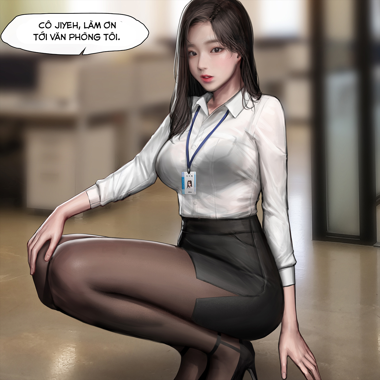 Đọc truyện hentai Female Secretary Big Company - Chap 2 (Không mặc đồ)