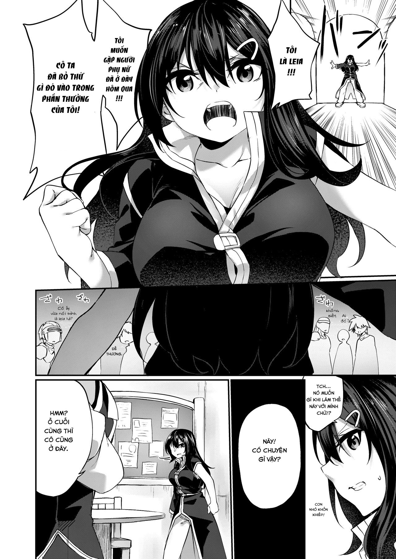 Đọc truyện hentai Ranbou Yuusha ga Bouken-sha Gild no Uketsuke jou ni Natte Shiawase ni Naru Hanashi - Chap 1