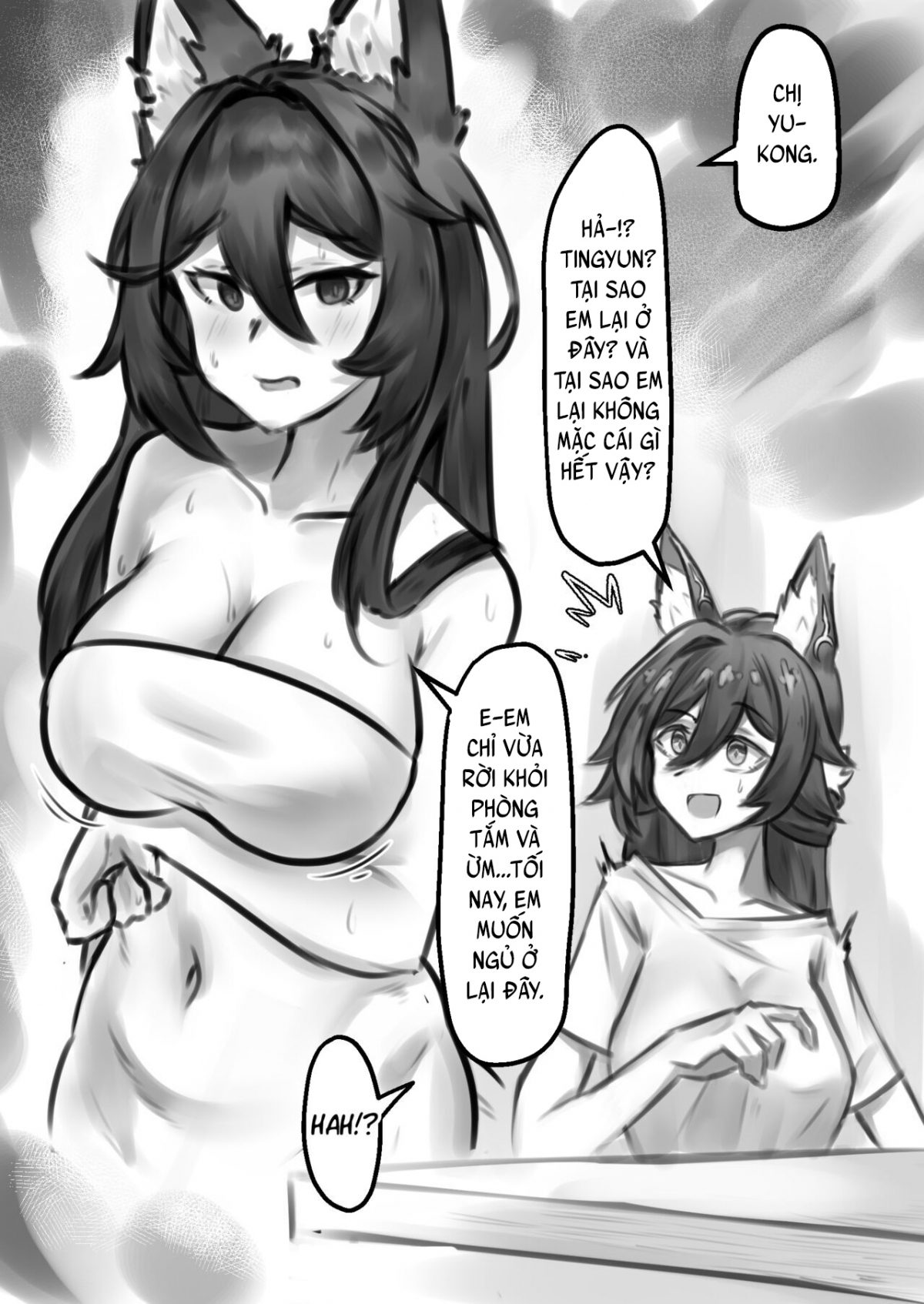 Đọc truyện hentai Đêm cùng Tingyun và Yukong - Oneshot