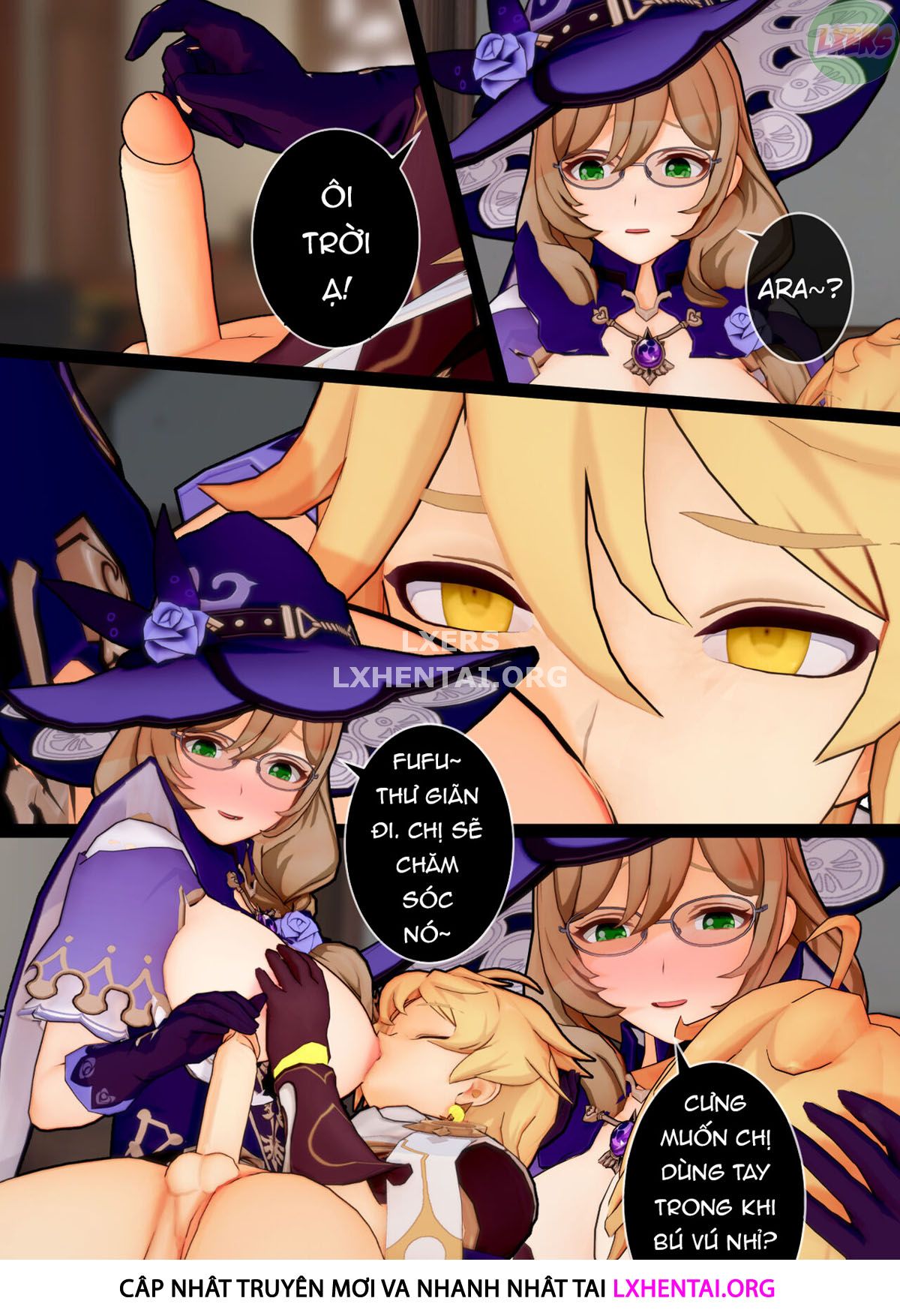 Đọc truyện hentai Please Teach Me Lisa-san~! - Chap 1