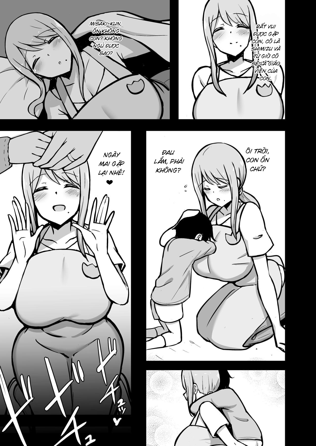 Đọc truyện hentai Ara-ara Mama to Seikou - Oneshot