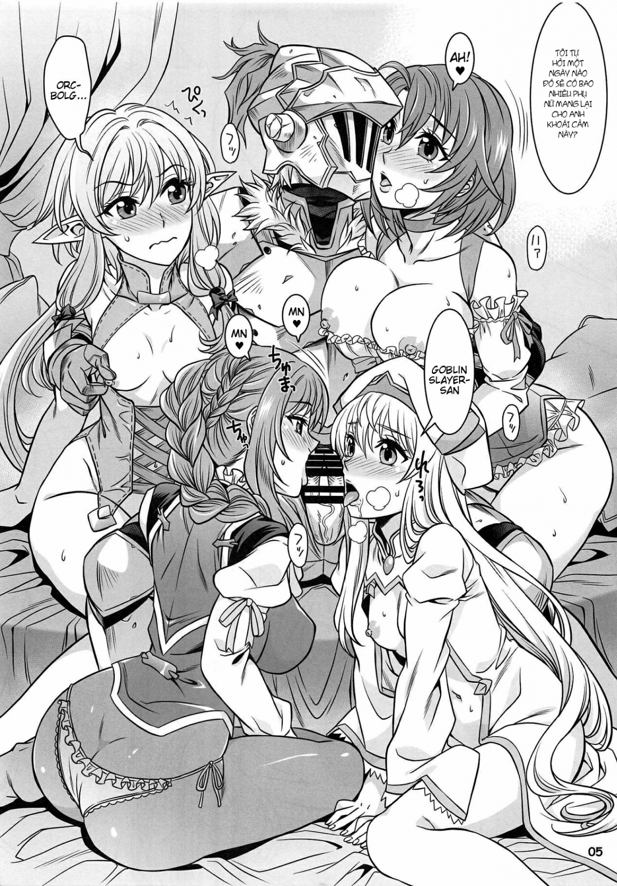 Đọc truyện hentai Hồi Dương Tráng Khí (Goblin Slayer) - Oneshot