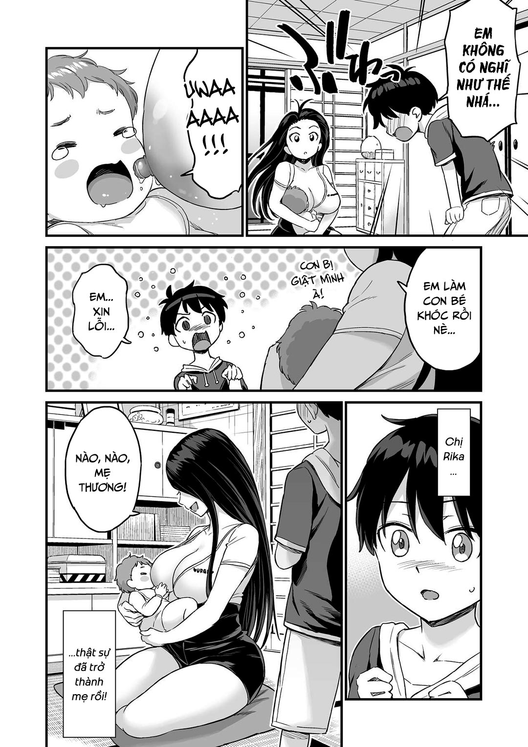 Đọc truyện hentai Em cũng muốn bú sữa - Chap 1