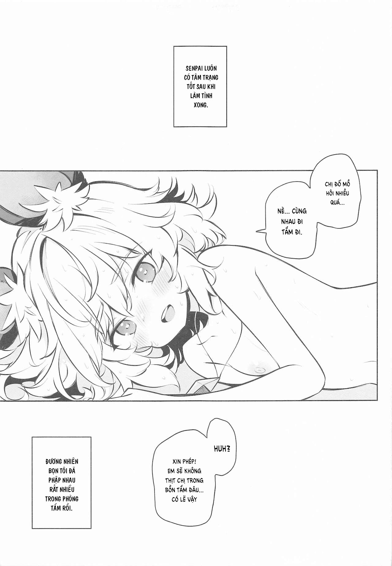 Đọc truyện hentai Kozukuri Jouzu na Nazrin Senpai - Oneshot
