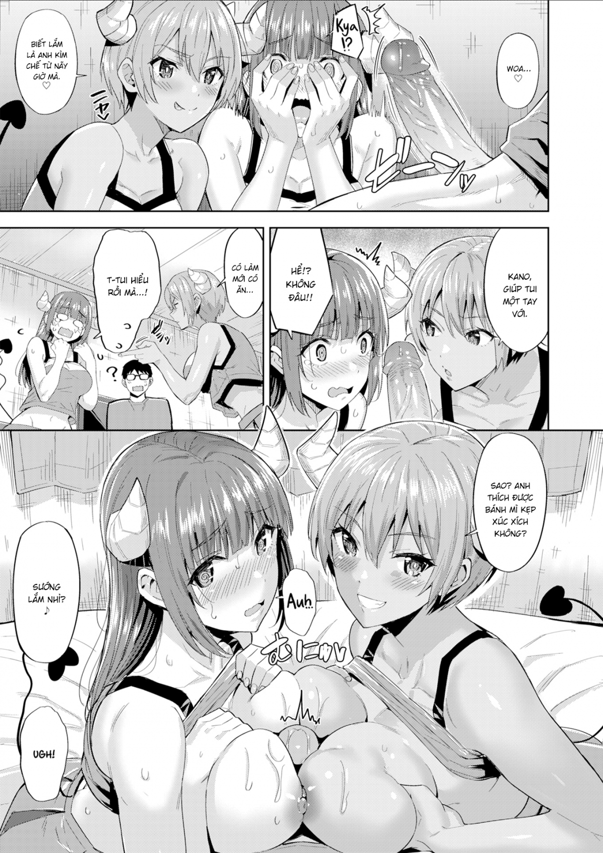 Đọc truyện hentai Làm Succubus Khổ Lắm! - Oneshot