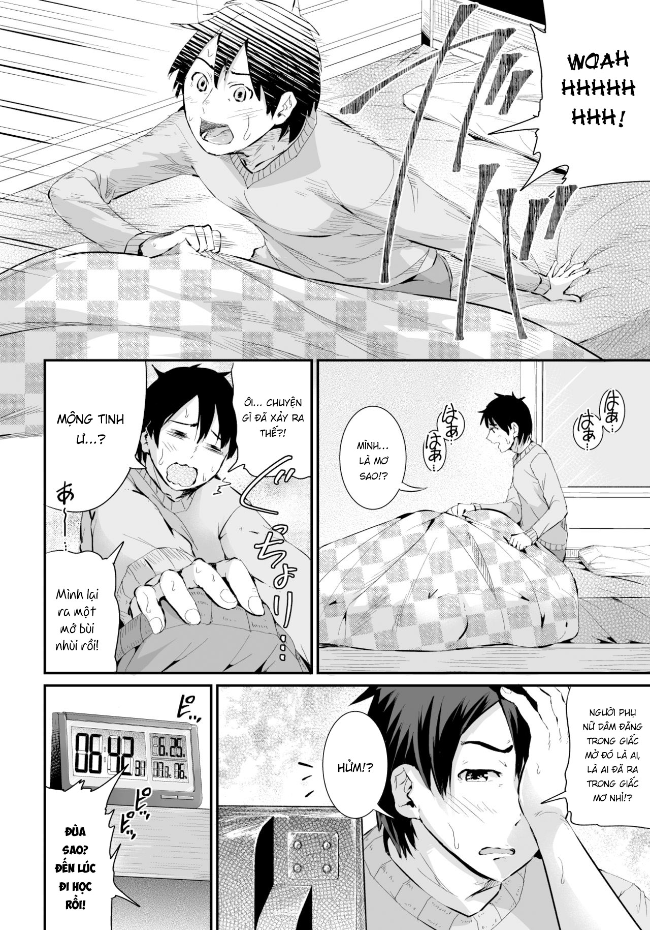 Đọc truyện hentai Doutei no Ore o Yuuwaku suru Ecchi na Joshi-tachi!? - Chap 1