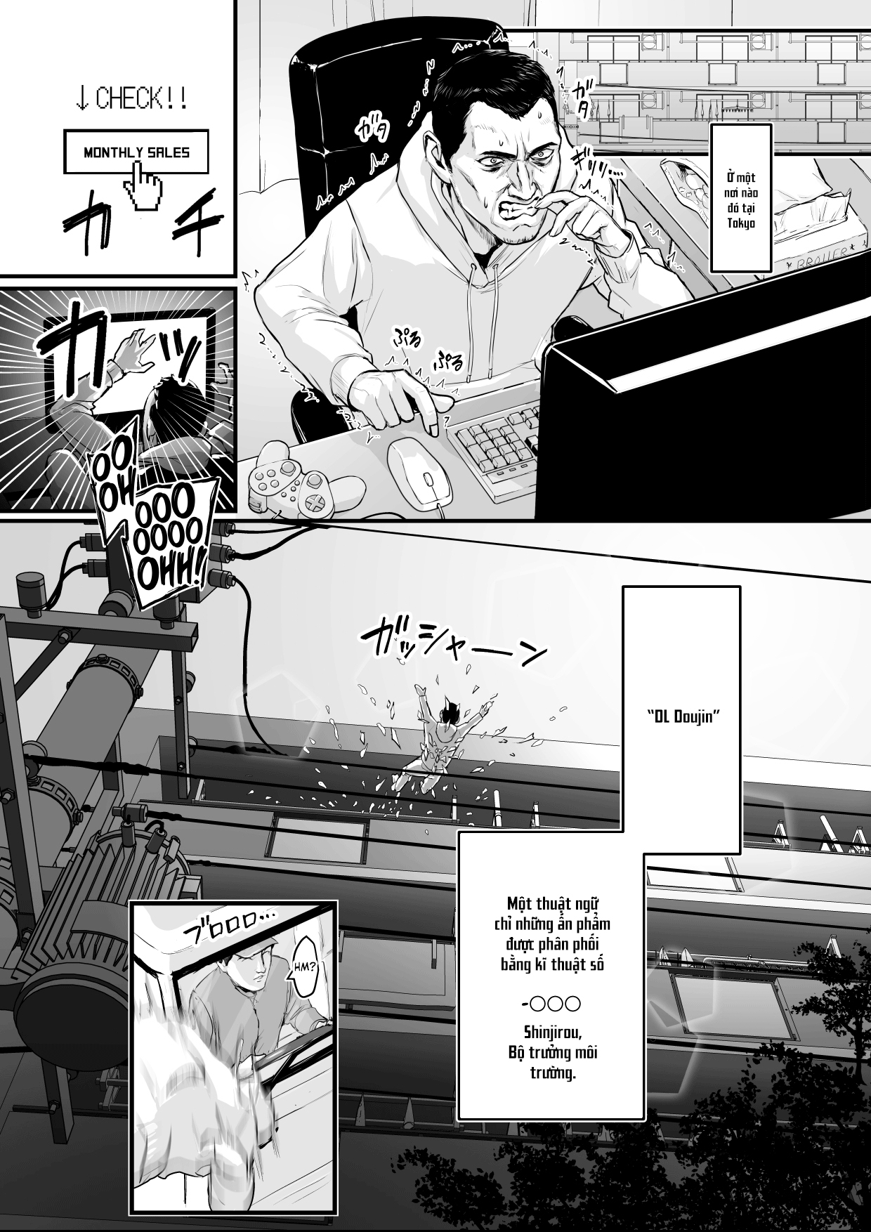 Đọc truyện hentai Kinh doanh thất bại - Tôi được chuyển sinh thành một bé shouta - Chap 1