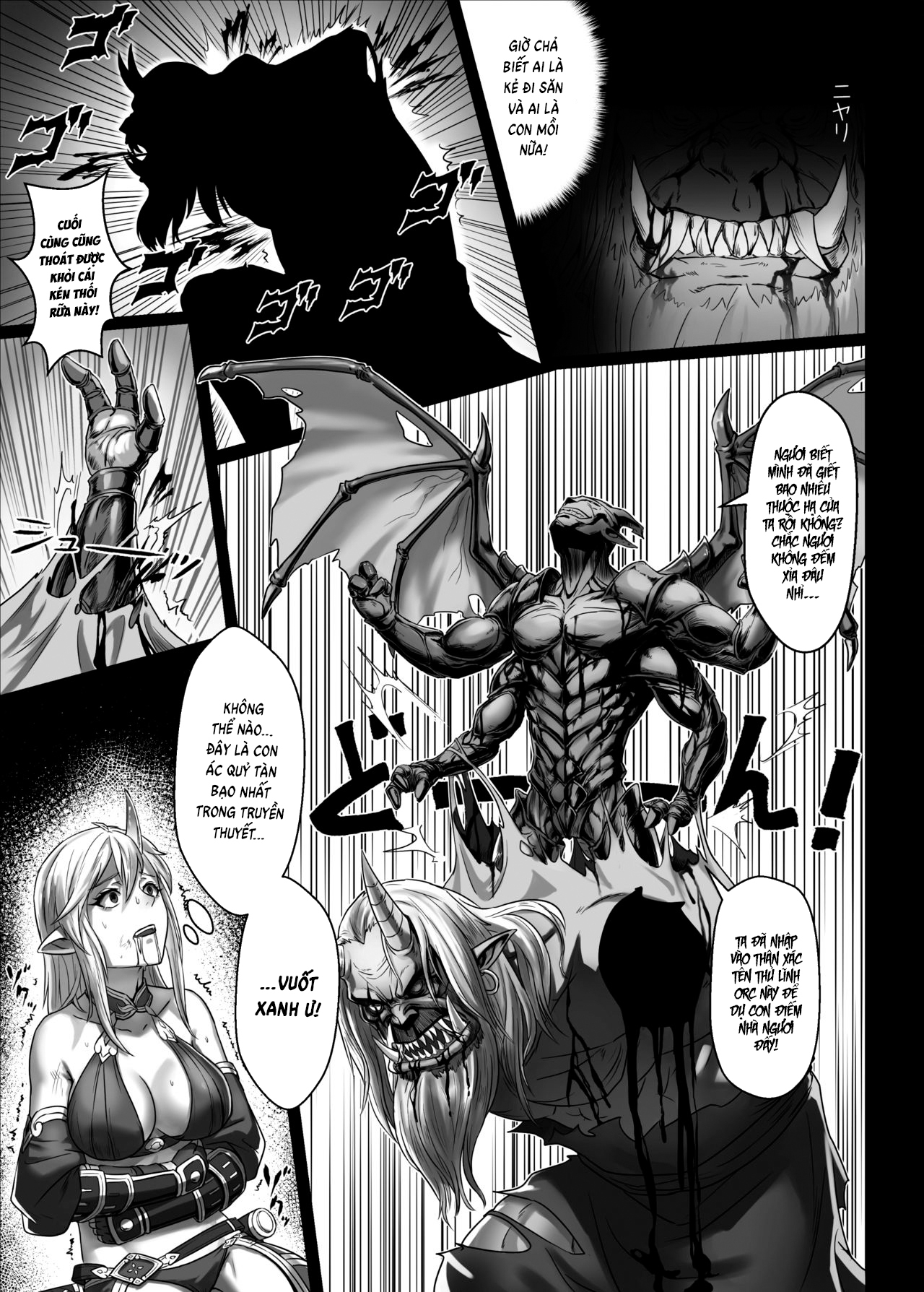 Đọc truyện hentai Toubatsu Note Orc Zoku Yousai Hen - Oneshot