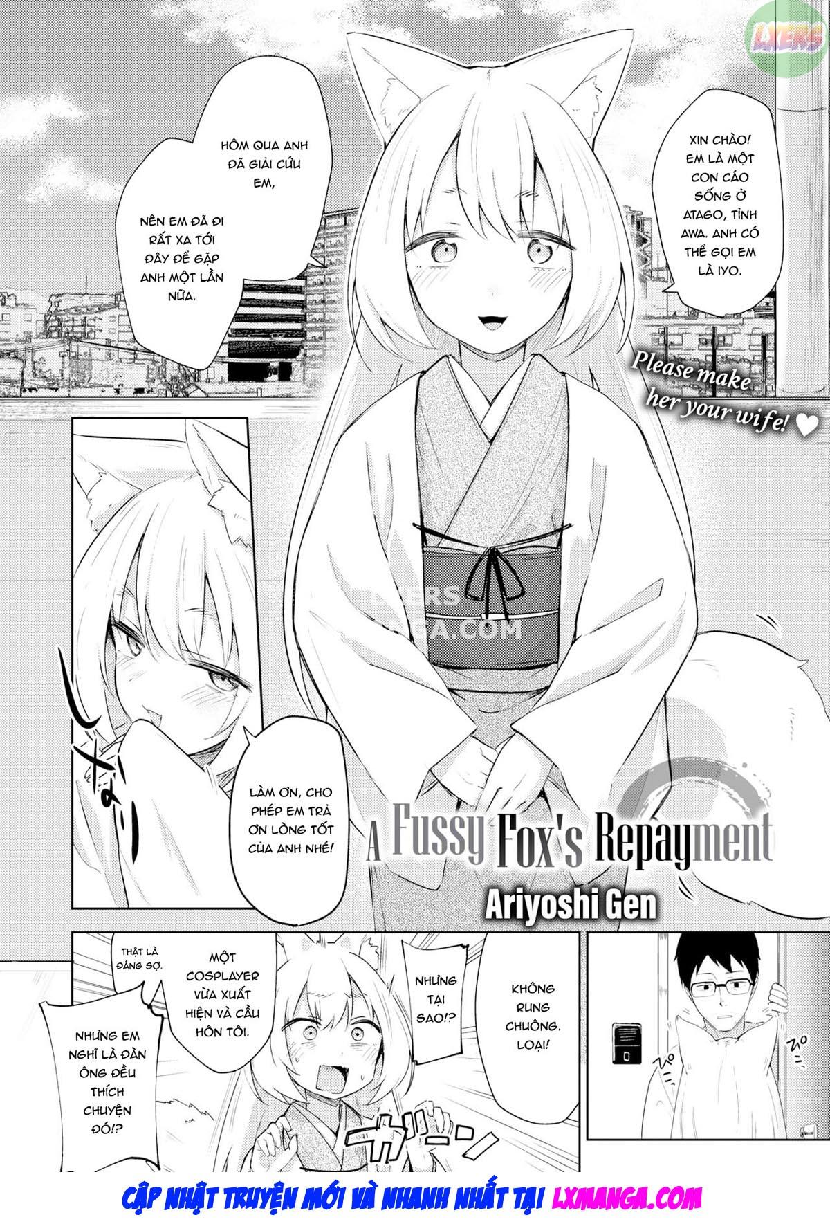 Đọc truyện hentai Trả lại con cáo yêu thương - Oneshot