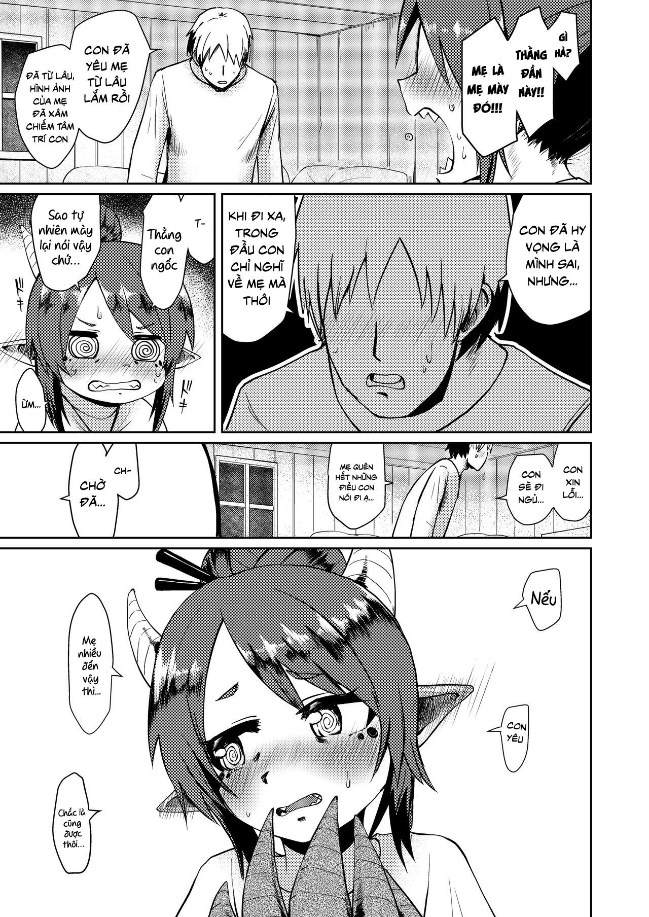 Đọc truyện hentai Tôi yêu bà mẹ rồng của tôi vl - Oneshot