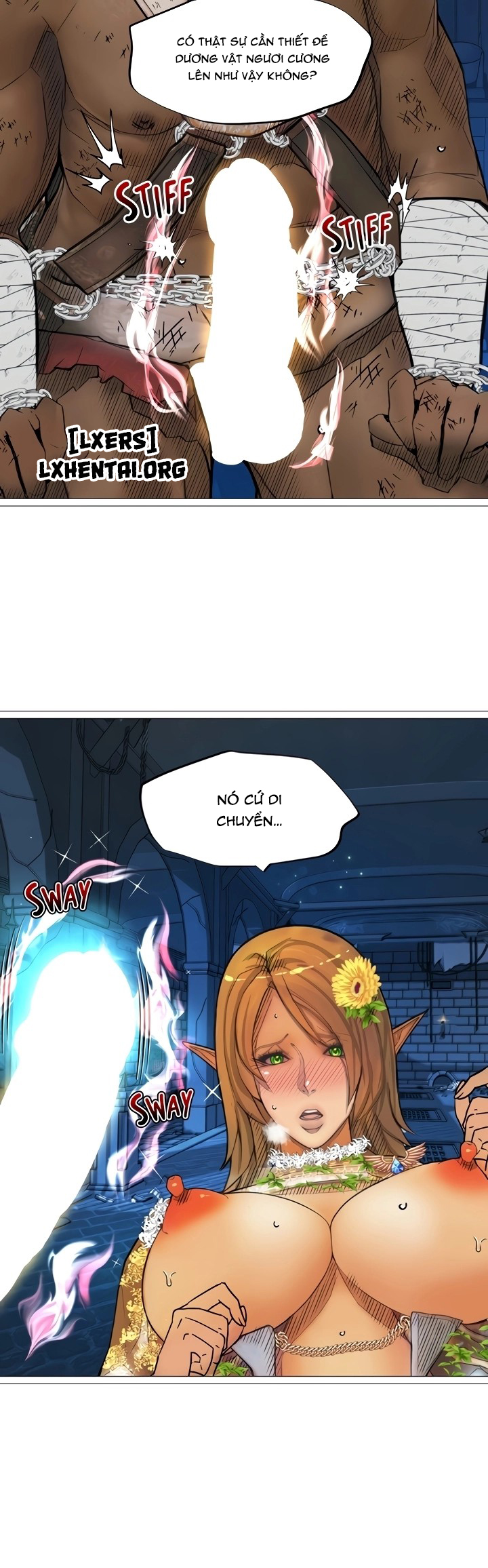 Đọc truyện hentai Nữ Hoàng Dark Elf Và Nô Lệ Orc - Chap 22