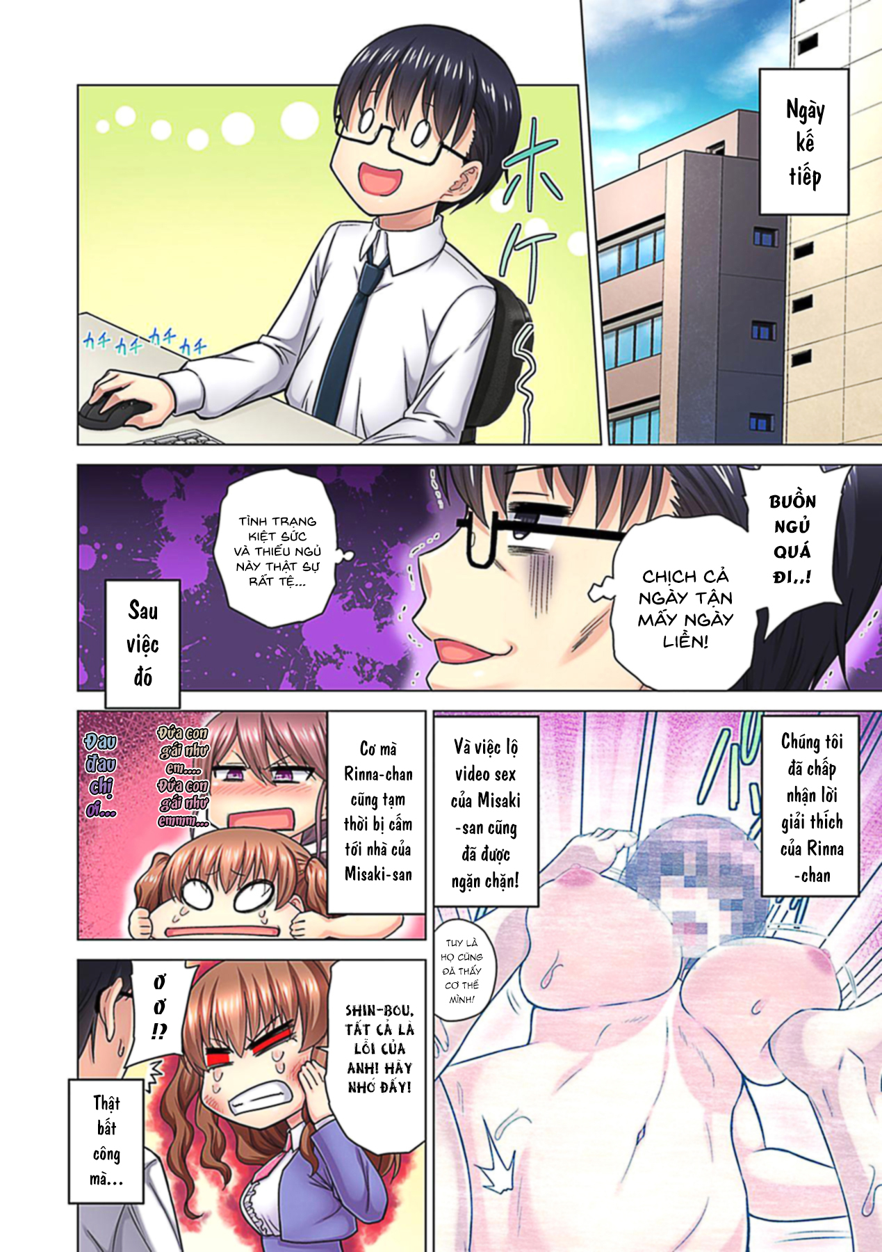 Đọc truyện hentai M-jo Joushi to no Sex o Sekai ni Haishinchuu? Icchau Tokoro ga Haishin sarechau~! - Chapter 05