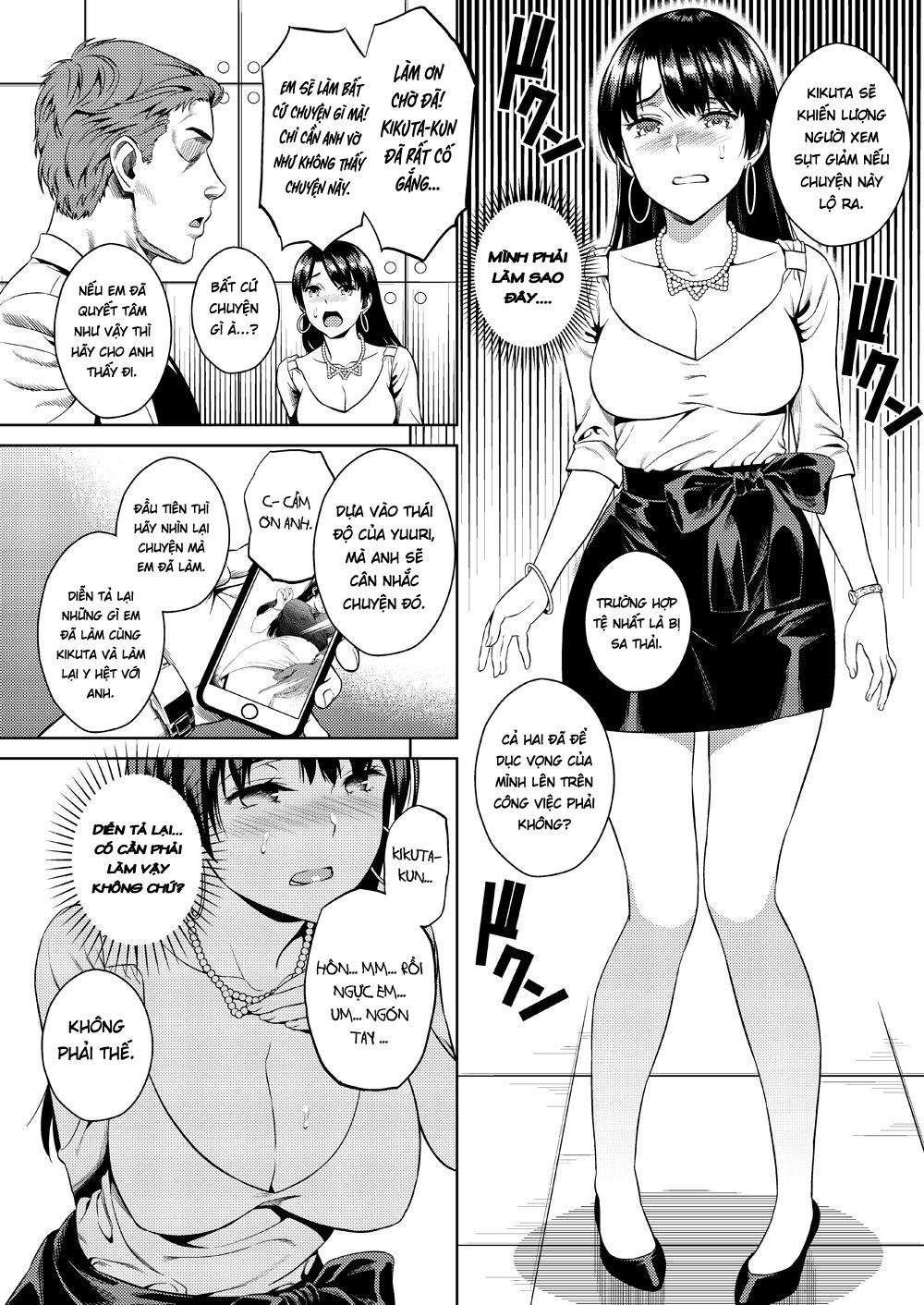 Đọc truyện hentai Nữ phát thanh viên - Oneshot Full