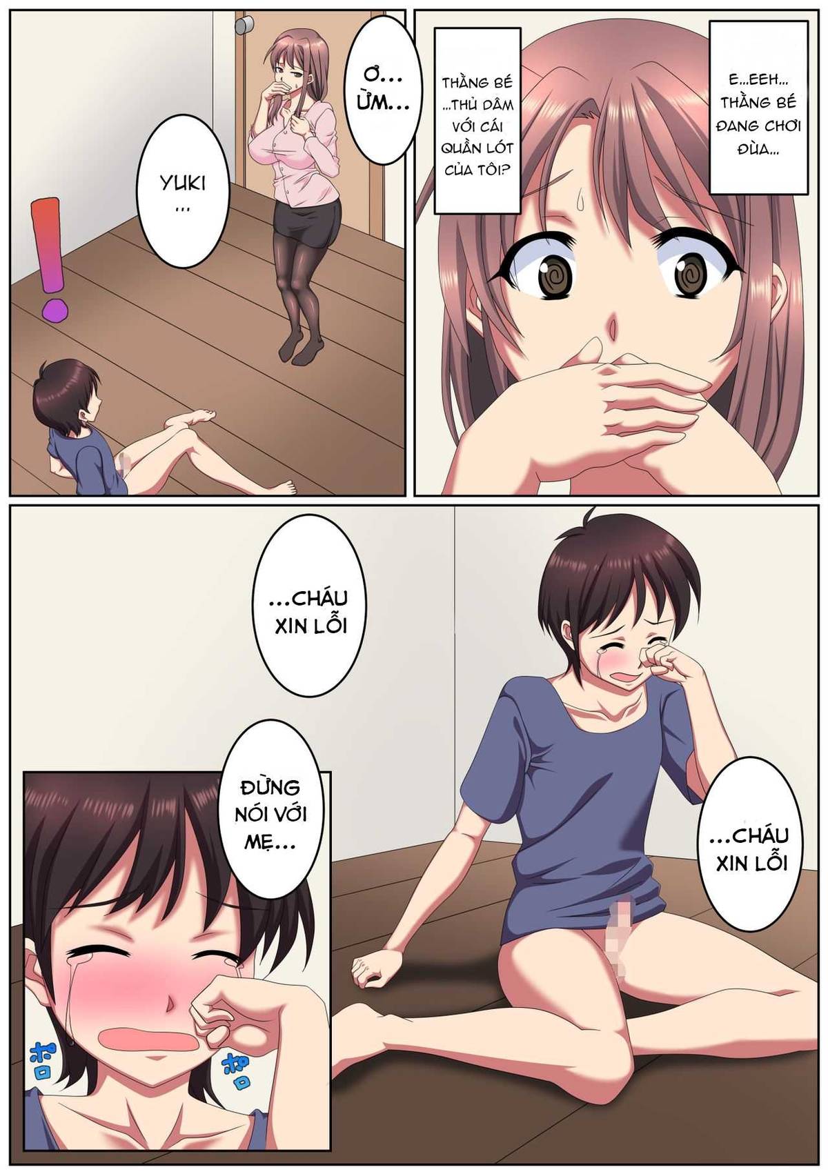 Đọc truyện hentai Oba-San-Chi Ni Azukerareta Boku. - Oneshot