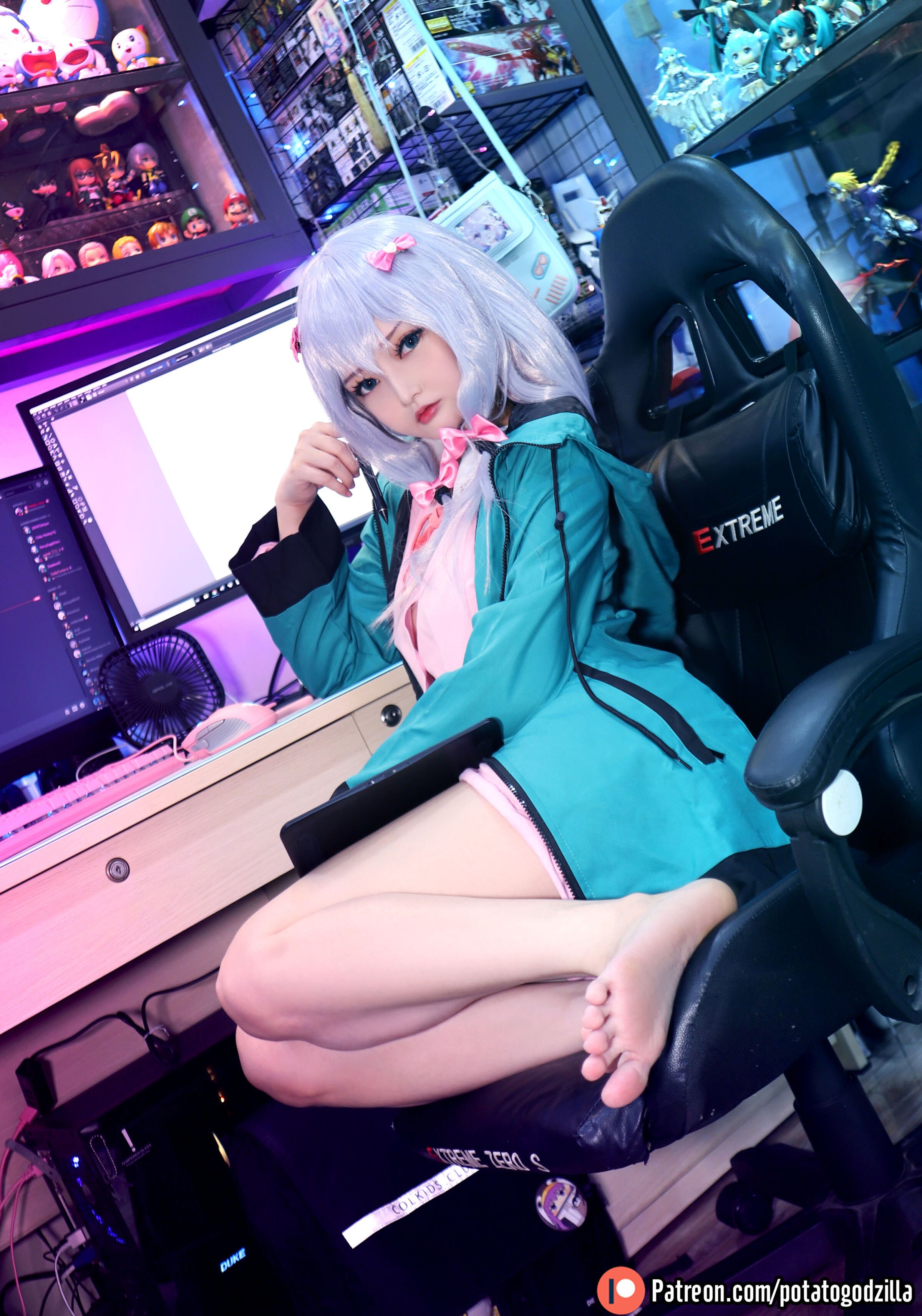Đọc truyện hentai Tuyển tập Albums siêu phẩm Cosplay - Chap 467 - Potato Godzilla - Sagiri