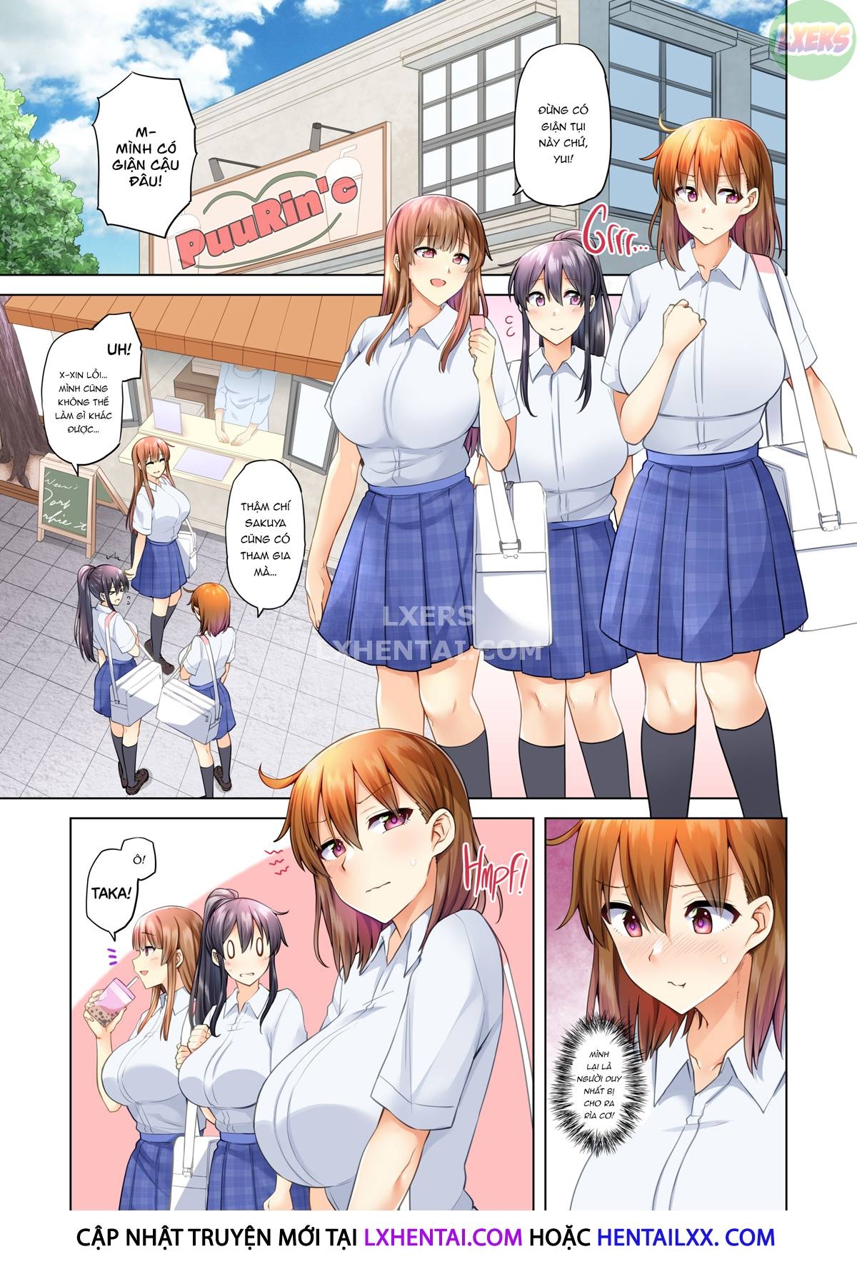 Đọc truyện hentai Onee-chan no Wasuremono o Todoke ni Kita Hazu nanoni - Chap 4