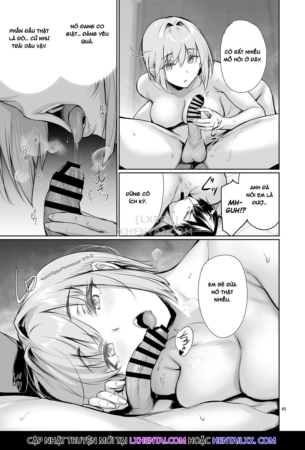 Đọc truyện hentai Homestay-chu no Doitsu Musume ga Issho ni Furo ni Haitte Kuru Wak - Oneshot