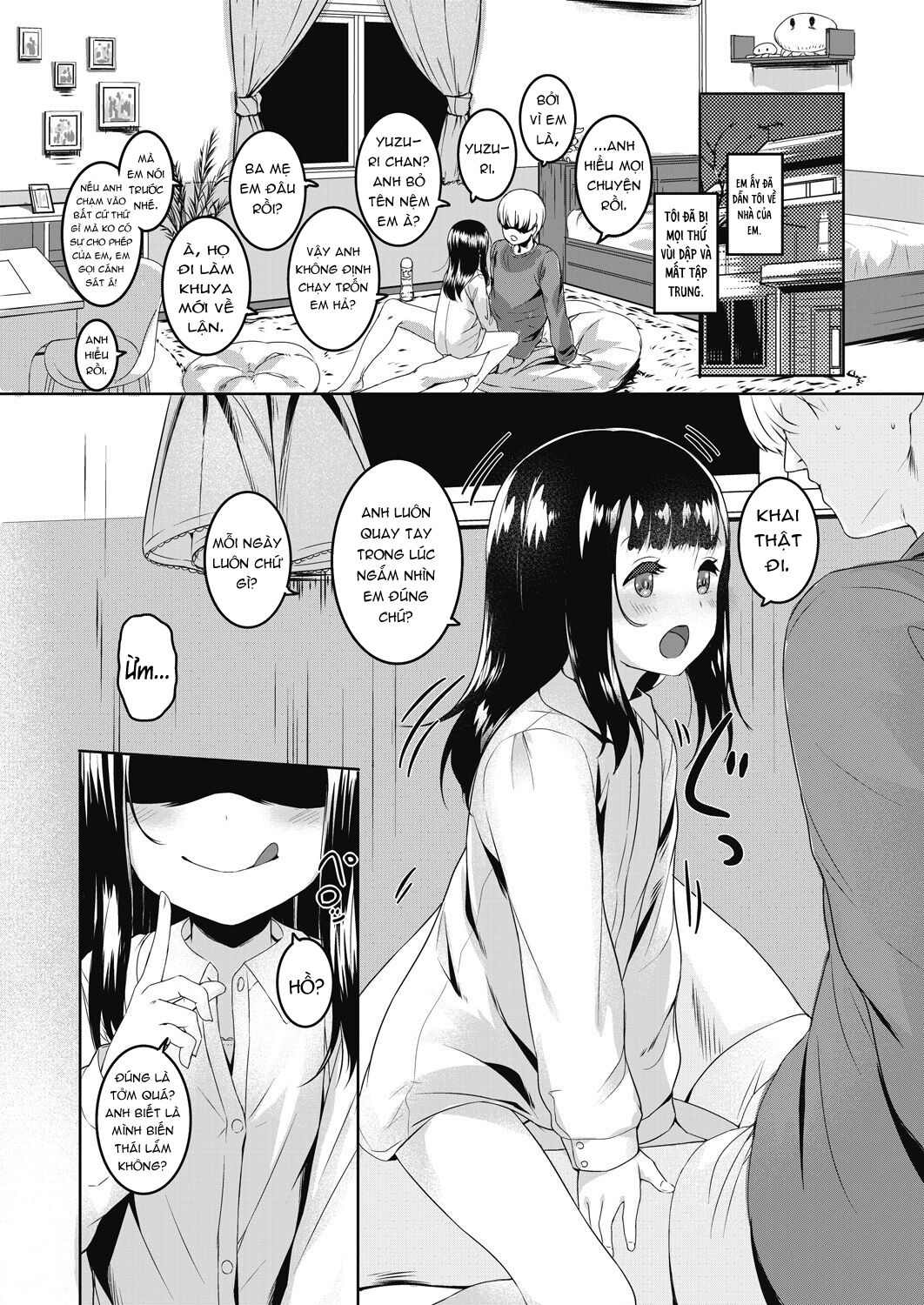 Đọc truyện hentai Món đồ chơi của anh trai lớn thật - Oneshot