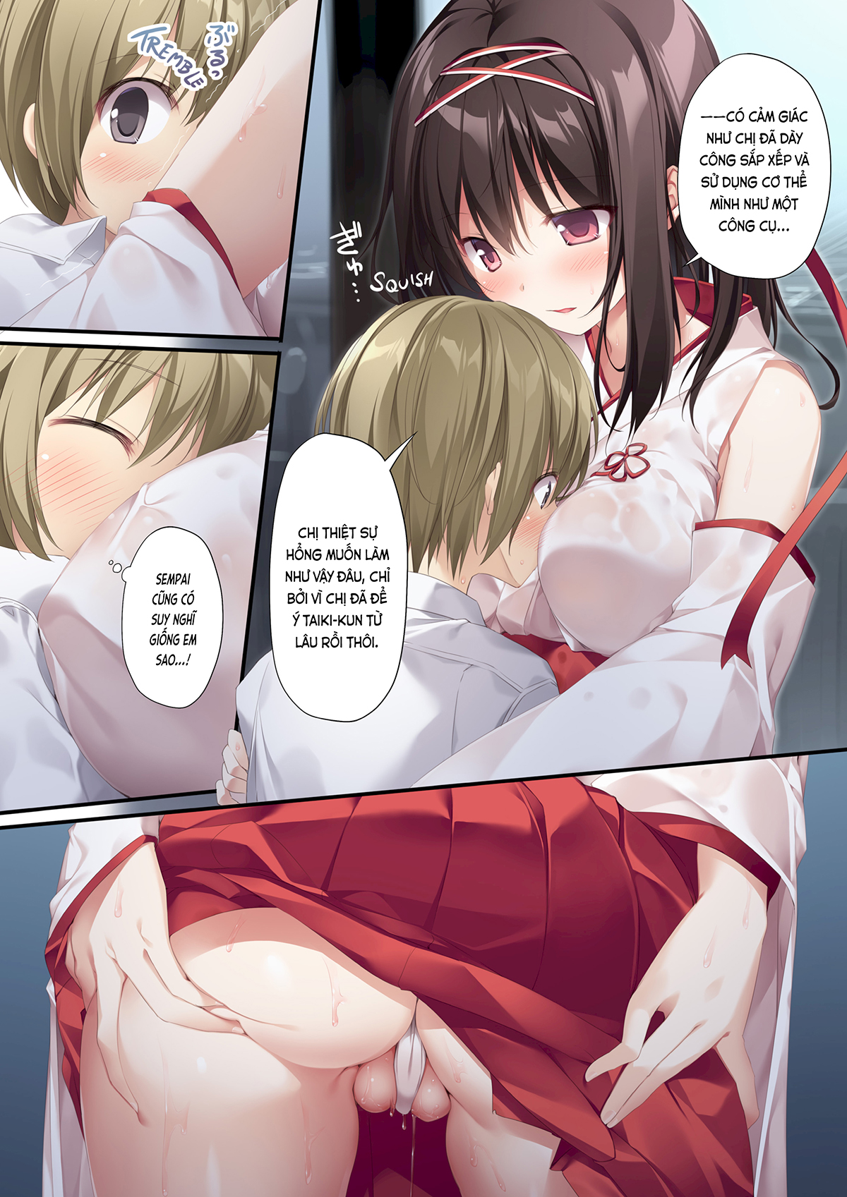 Đọc truyện hentai Chị vu nữ trong trắng siêu dâm (nguyên tác) - Ch. 1. Miko-sempai