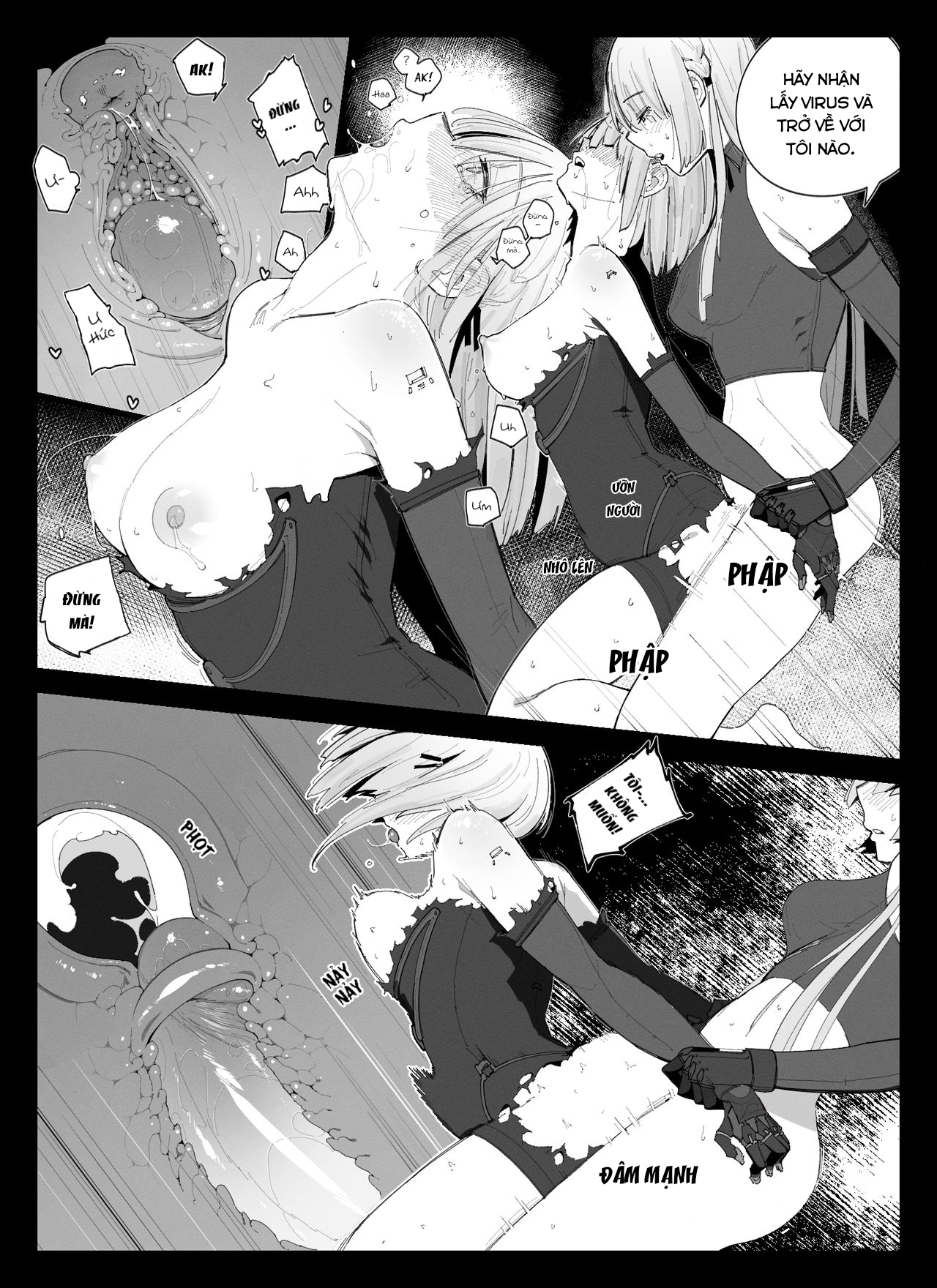 Đọc truyện hentai RPK-16 muốn trở thành con người - Oneshot