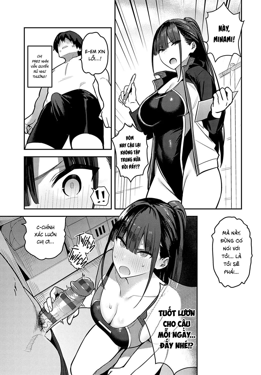 Đọc truyện hentai Sóc lọ cùng với senpai trong clb bơi lội! - Oneshot nứng