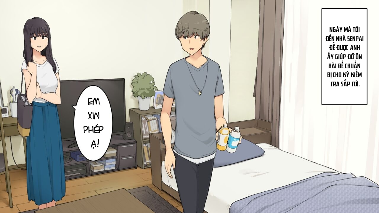 Đọc truyện hentai Học Nhóm Cùng Senpai - Oneshot