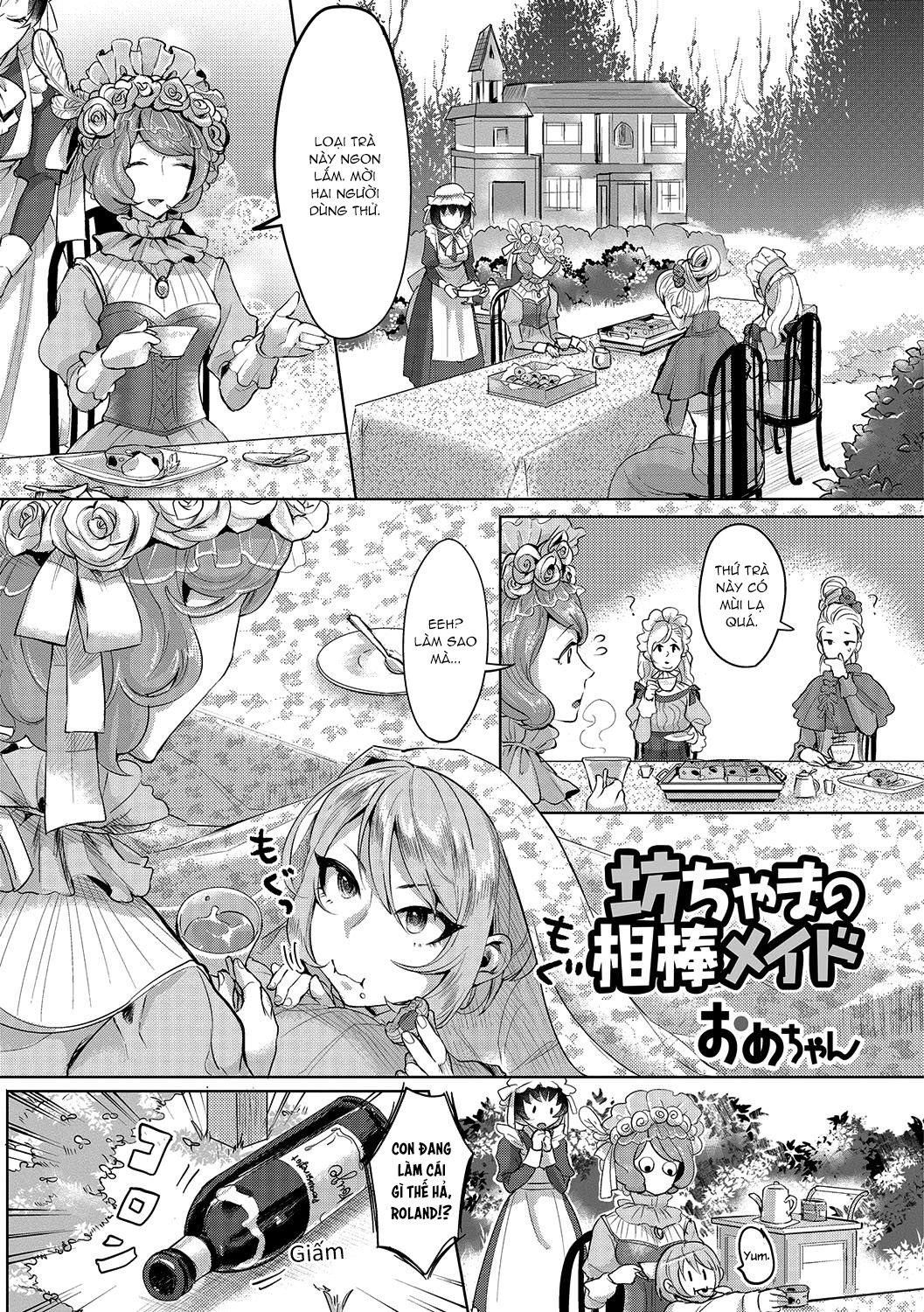 Đọc truyện hentai The Young Master’s Partner Maid - Oneshot