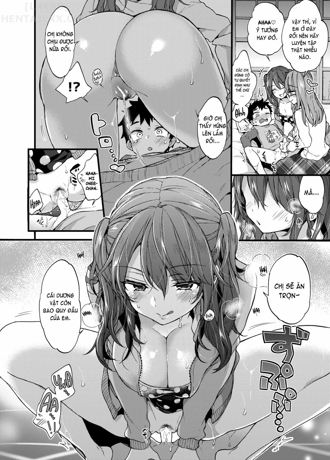 Đọc truyện hentai Fuyuyasumi Wa Itoko No Onee-Chan Ni Asonde Moraimashita. - Chap 1