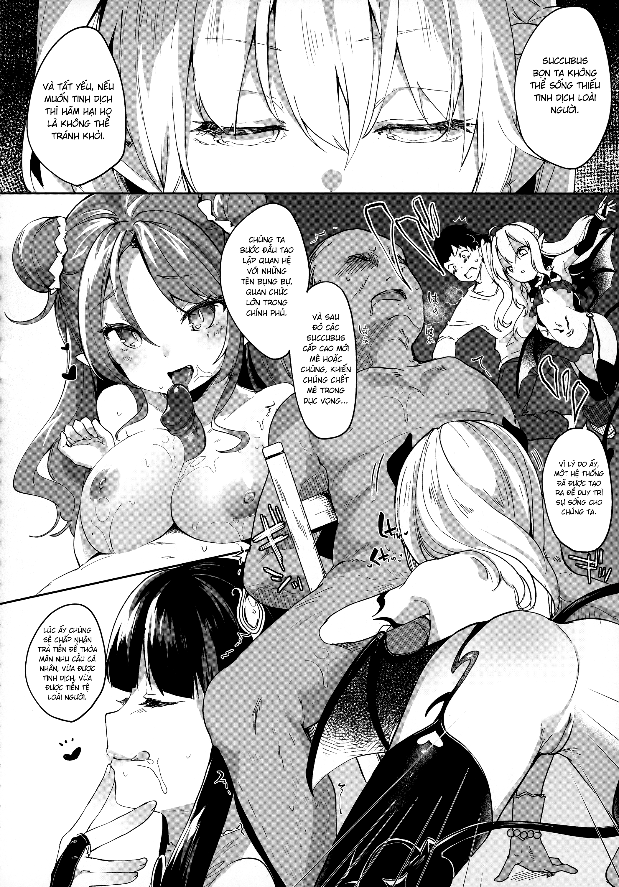 Đọc truyện hentai Nô Lệ Của Tiểu Succubus - Chap 3