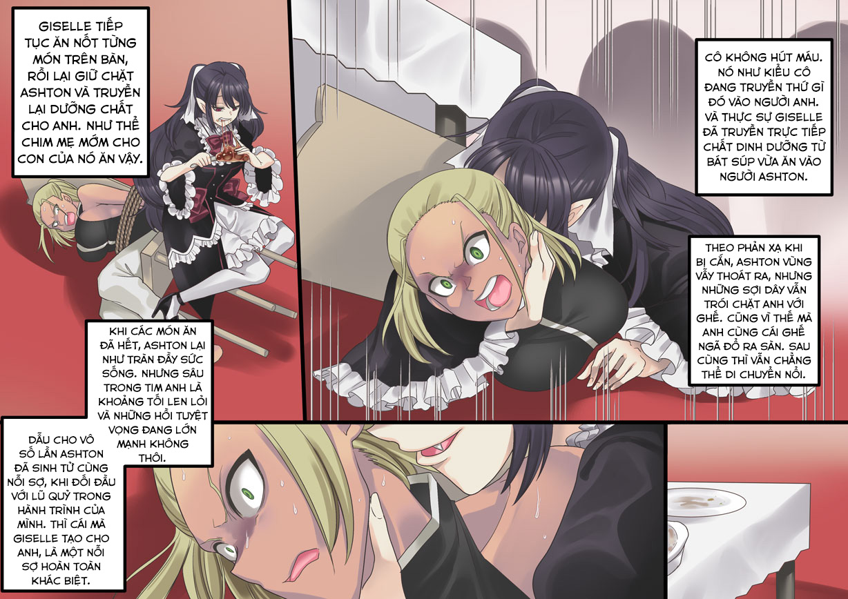 Đọc truyện hentai Bị biến thành máy làm sữa ngực của quý cô mà cà rồng! - Chap 2
