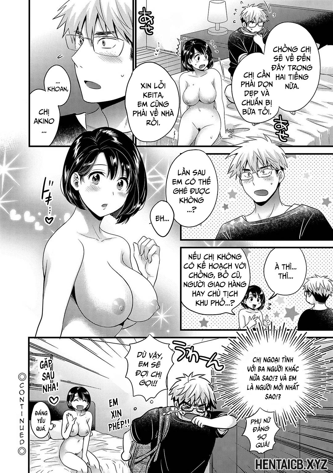 Đọc truyện hentai Hãy giữ bí mật với chồng tôi nha! - Chap 5