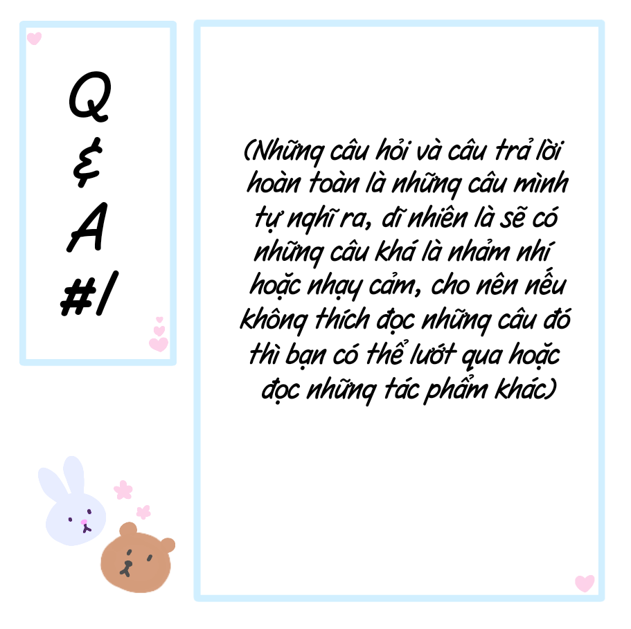 Đọc truyện hentai Never Forget, Never Forgive - Q n A (Tự hỏi tự trả lời)