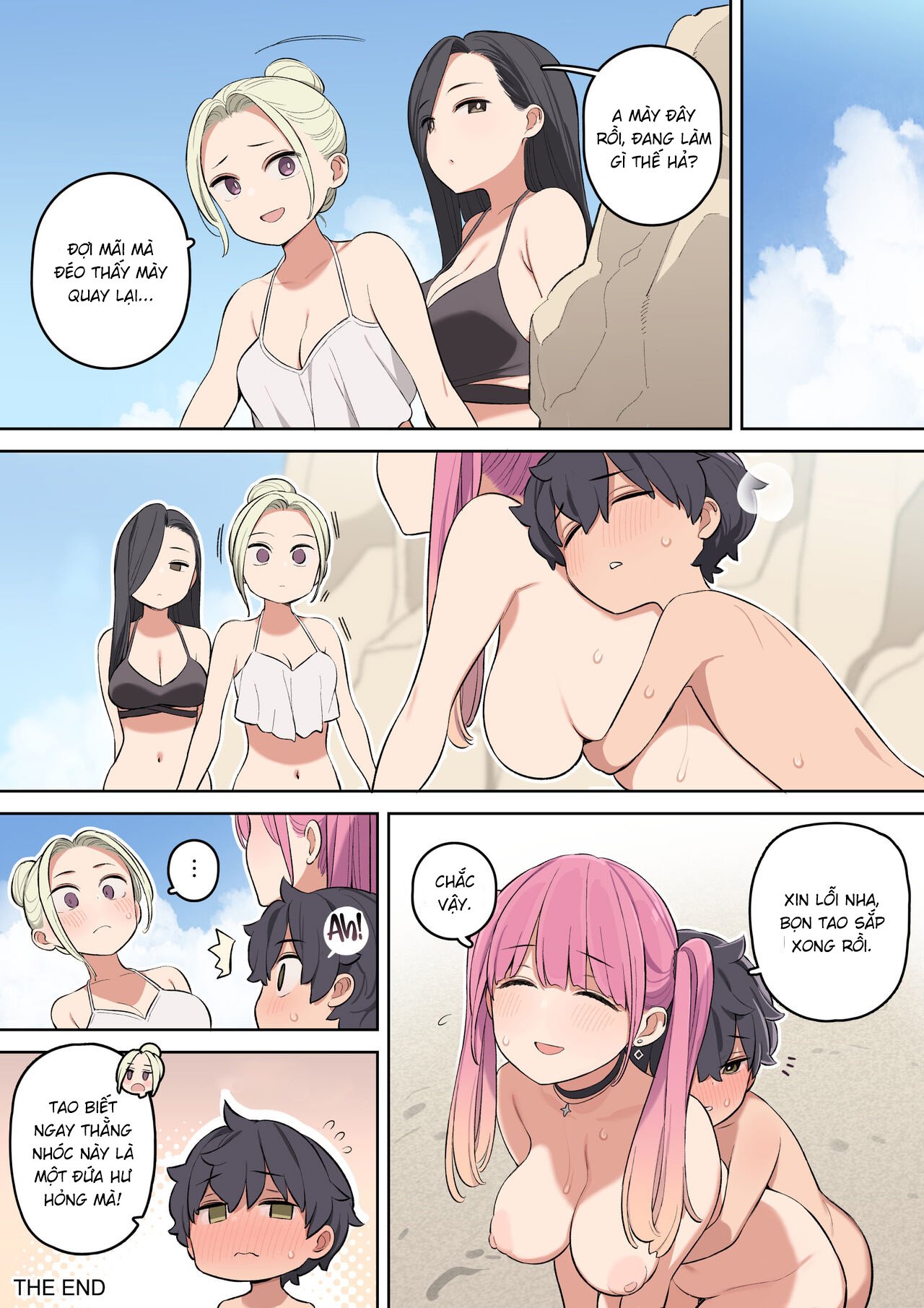 Đọc truyện hentai Sẽ thế nào nếu bạn gặp chị gái zâm đãng bên bãi biển - Oneshot