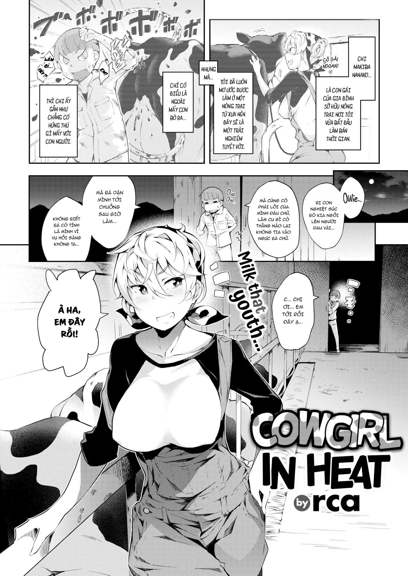 Đọc truyện hentai Cô bò hứng tình - Oneshot