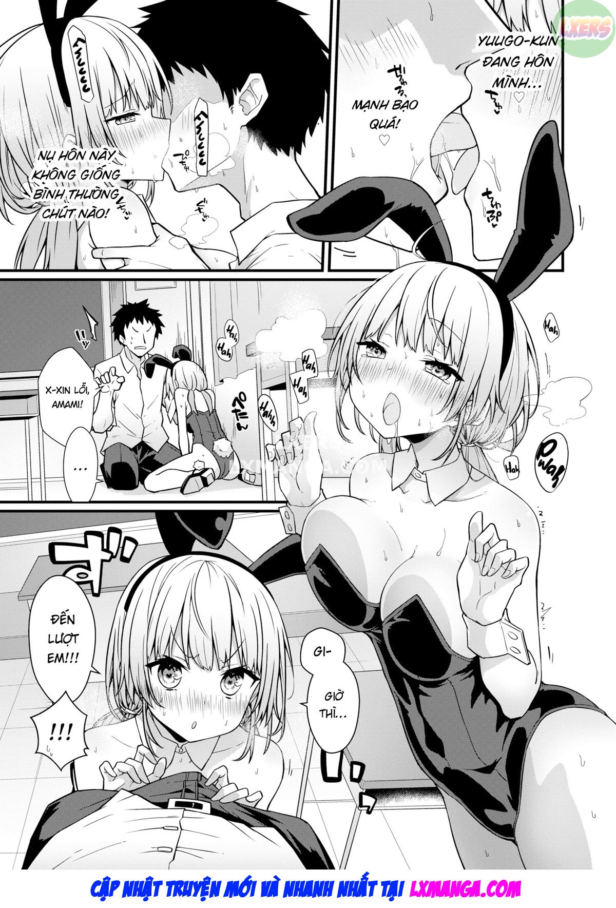 Đọc truyện hentai Cosplay mật ong thỏ - Oneshot