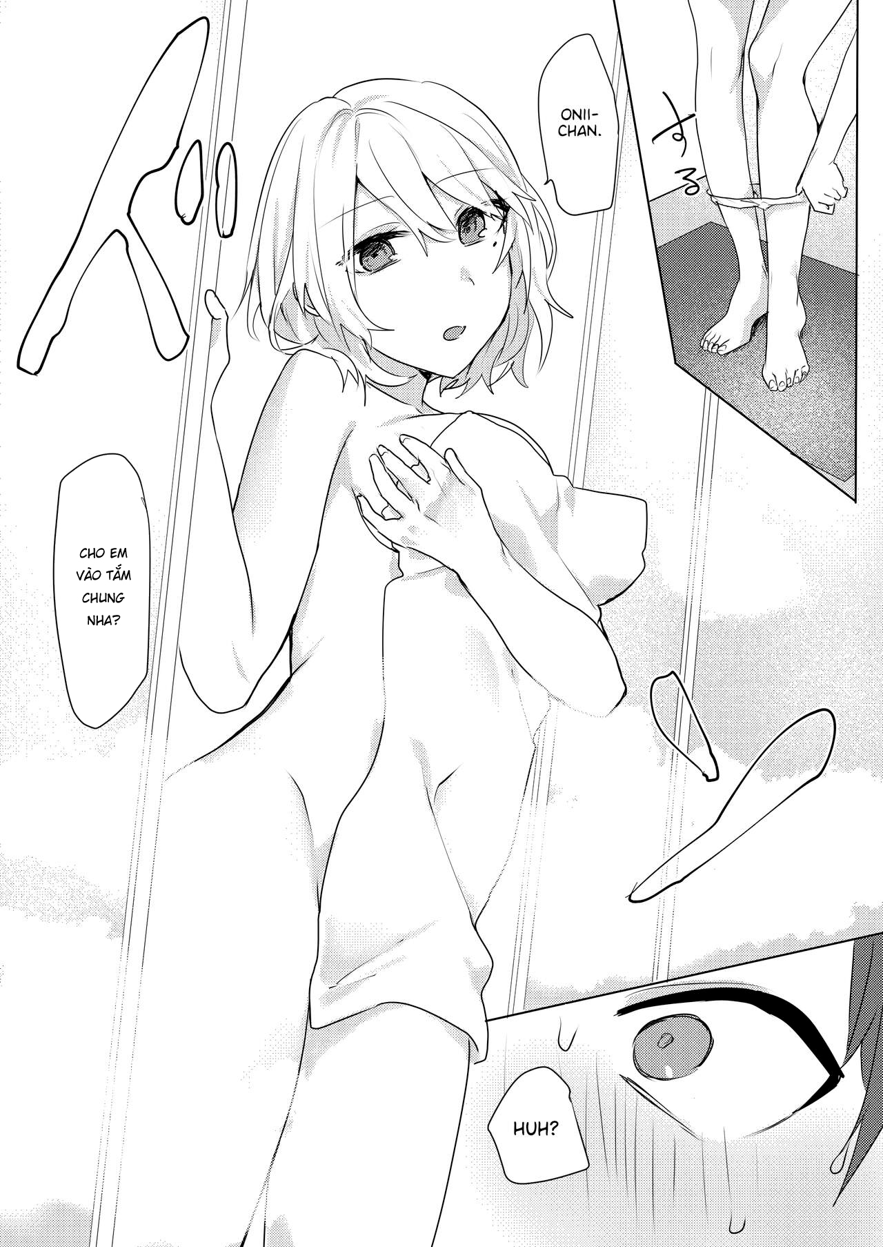 Đọc truyện hentai Kế hoạch dụ dỗ Onii-chan của tôi - Oneshot ngọt