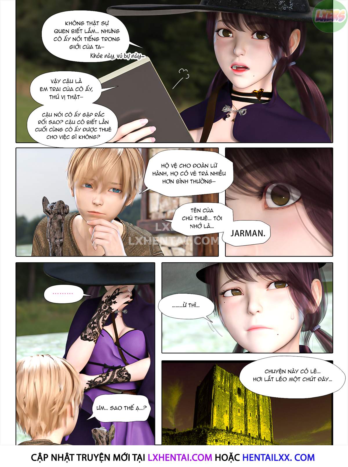 Đọc truyện hentai The Rose Fall Into Darkness - Chap 3