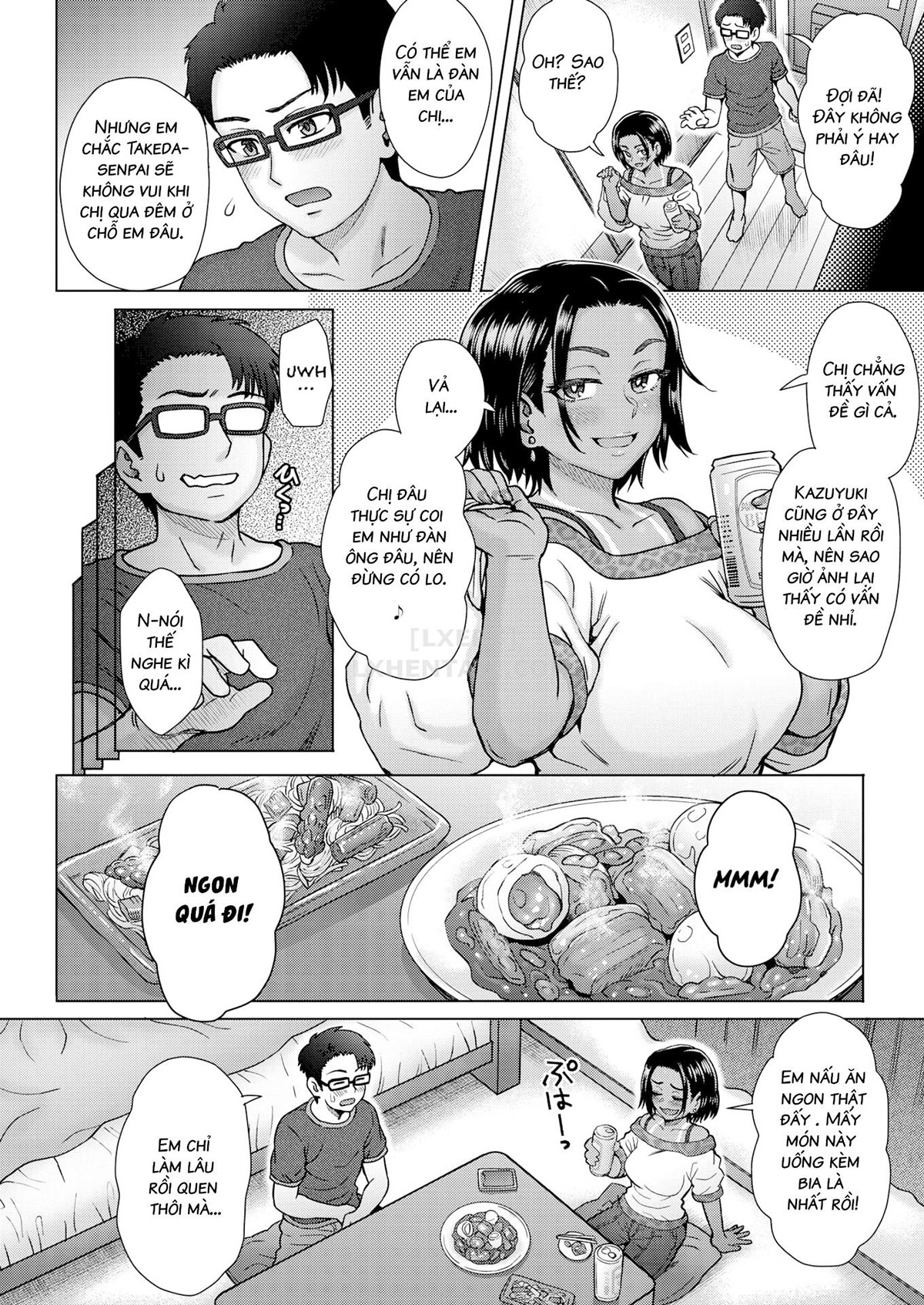 Đọc truyện hentai Soredemo Itoshii Kanojo-tachi - Chap 1 - The Goal of Booze