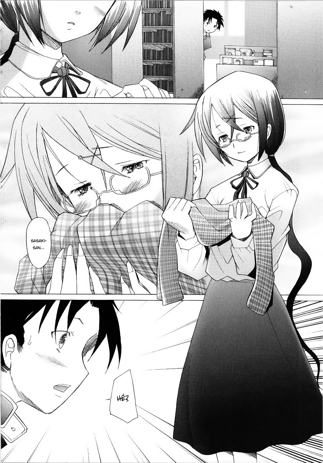 Đọc truyện hentai Chuyện tình nơi thư viện - Oneshot