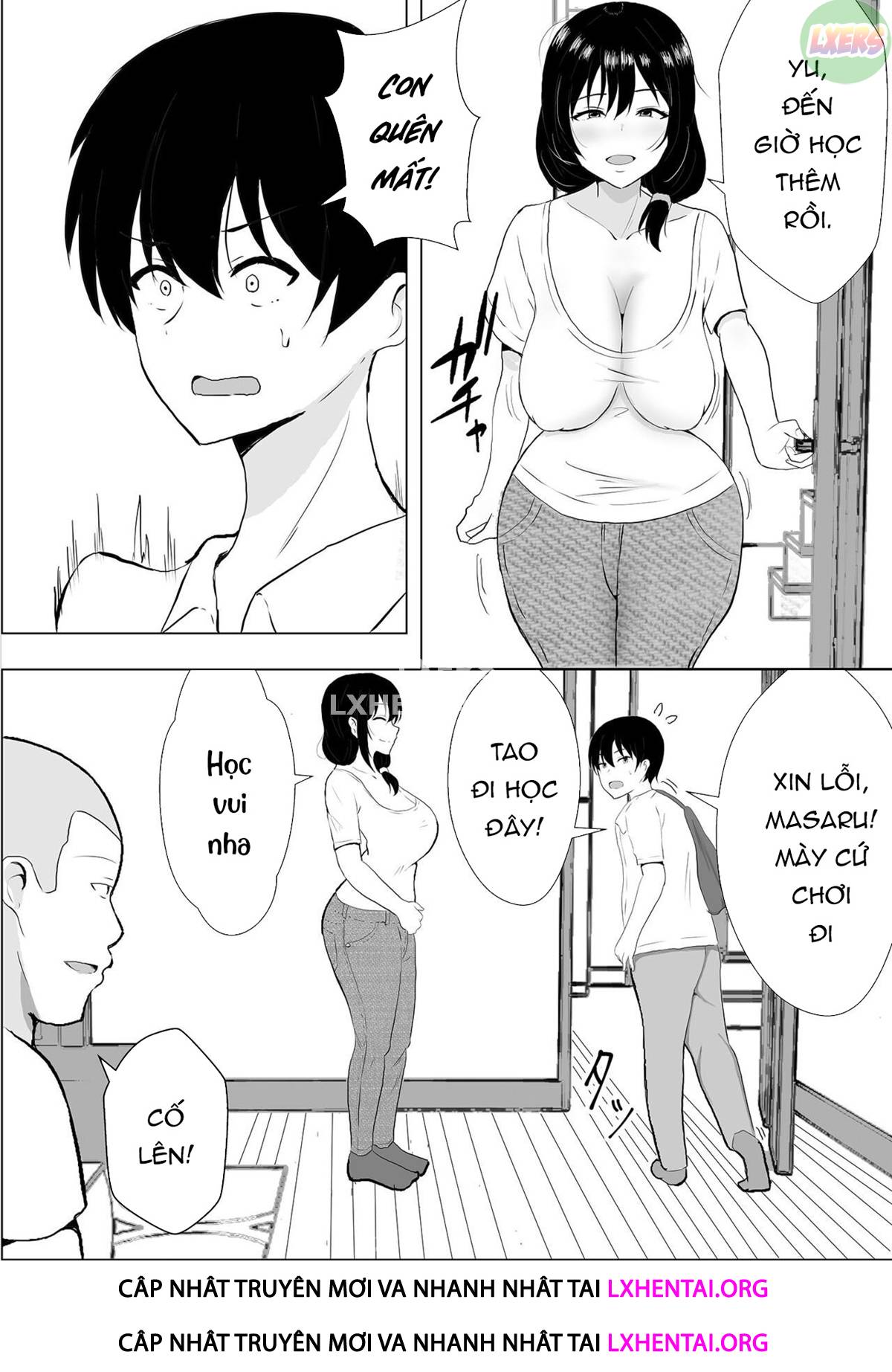 Đọc truyện hentai Người mẹ yêu quý của tôi, cô bạn gái ngốc nghếch của tôi - Chap 1