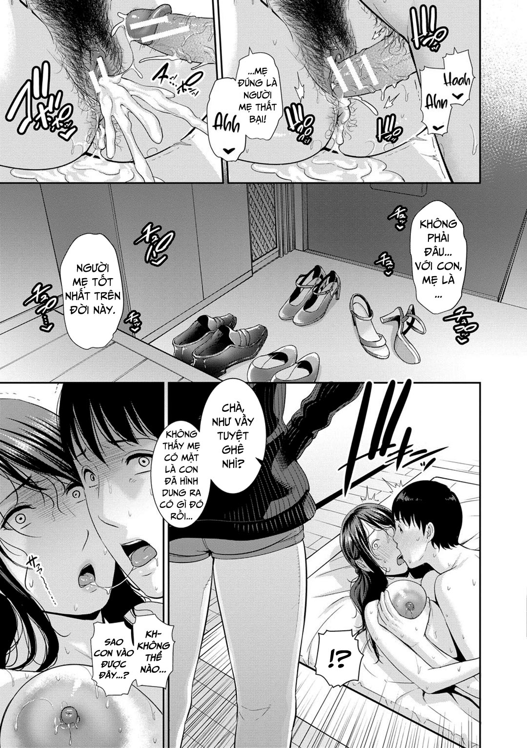 Đọc truyện hentai Ba người mẹ cuồng dâm - Chap 7