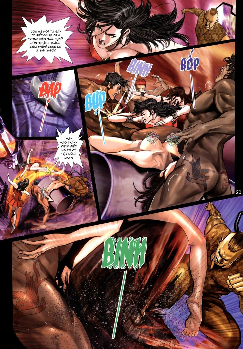 Đọc truyện hentai Nữ Hồng Côn - Chap 1