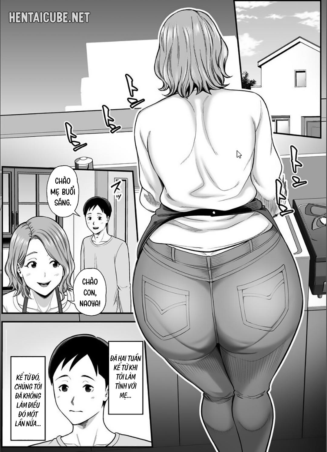 Đọc truyện hentai Mông to của mẹ quá sexy - Chap 2A