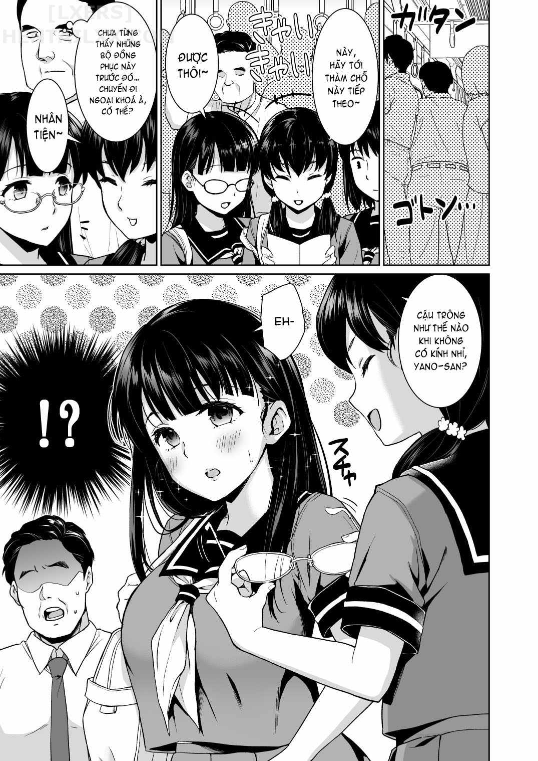 Đọc truyện hentai Iya Da To Ienai Jimikei Shoujo - Chap 4 - To Chikan Densha